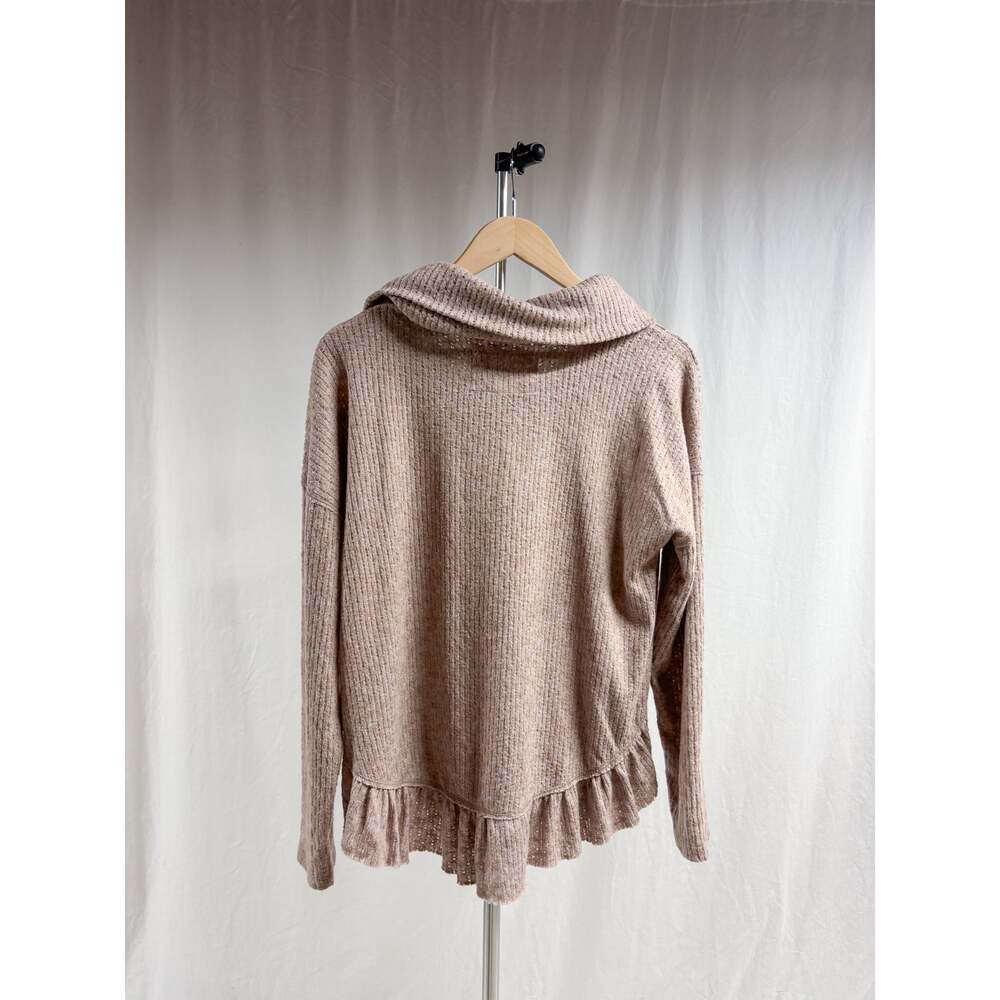Maeve Addie Ruffled Hacci Pullover - Picture 6 of 9